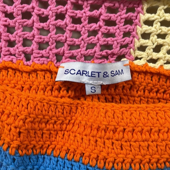 BRAND NEW Scarlet & Sam Handmade Crochet Top - Small - Picture 2 of 4